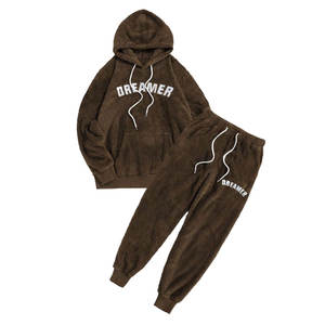 Conjunto de sudadera con capucha y Jogger bordado unisex-Ajuste informal, diseños personalizados y logotipos ofrecidos - Product Image 1