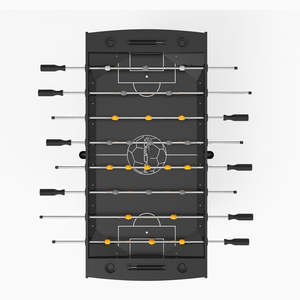 Stag Iconic Pacifica Indoor Foosball <b>Table</b> Premium <b>Plastic</b> & MDF Soccer <b>Table</b> for Entertainment Premium Gaming Experience - Product Image 4