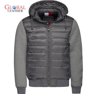New Arrival <b>Men's</b> Winter Puffer Quilted Jacket Hooded Collar Zipper Closure Front Anti-Bacterial Quick Dry High Street High - Product Image 1