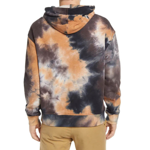 Design personnalisé Tie Dye Print Pullover Sweats à capuche avec cordon de serrage Service OEM & ODM Anti-rétrécissement Meilleur prix Tie Dye Sweats à capuche à vendre - Product Image 3