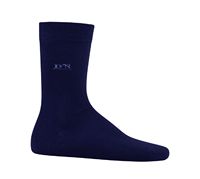 Chaussettes décontractées pour hommes D'S Damat en coton naturel respirant et antiallergique, bleu foncé, taille 40-44, textile turc de haute qualité, logo sur le corps de la chaussette