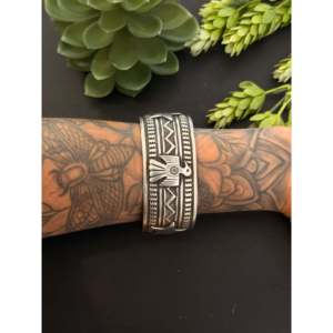 Andy Cadman Sterling <b>Silver</b> Fashion <b>Cuff</b> <b>Bracelet</b> - Product Image 2
