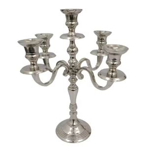Wholesale Bulk Wedding Decorative Candle Stand Nickel Finishing Latest Design Candle Pillar Holder Handmade Customized - Product Image 3
