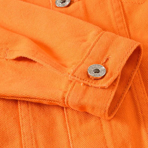 Top Trendy Plus Size Men's <b>Denim</b> <b>Jackets</b> Custom Designed with Pockets High Quality Breathable Jeans for Wholesale <b>Jacket</b> For Men - Product Image 4
