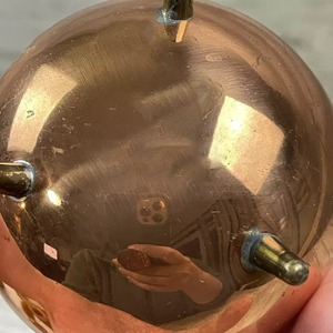 Bol en cuivre vintage le plus vendu chaudron Coppercraft Guild Bol décoratif à 3 pieds pour la vente à l'exportation - Product Image 2