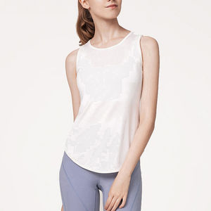 Camisetas sin mangas deportivas de verano, ropa de mujer, venta al por mayor, camiseta sin mangas de entrenamiento para mujer, ropa deportiva, camisetas sin mangas transpirables de algodón, cuello redondo - Product Image 4