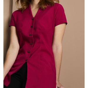 Camiseta tipo túnica para mujer, para salón de belleza y spa, uniforme para personal de limpieza de hotel, camarera, camarero - Product Image 5