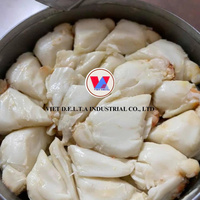 Viande de crabe en conserve VIET DELTA de haute qualité / Viande de pattes de crabe du Vietnam, durée de conservation de 18 mois, assaisonnée, prix très compétitif