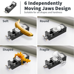 Étau d'établi robuste <span class=keywords><strong>Fractal</strong></span> Vise pour une utilisation compacte et portable dans une variété d'environnements de travail flexibles - Product Image 4