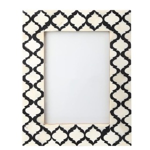 Luxueux cadre photo en bois incrusté d'os personnalisé fabriqué à la main avec une décoration élégante de la meilleure qualité avec logo personnalisé - Product Image 1