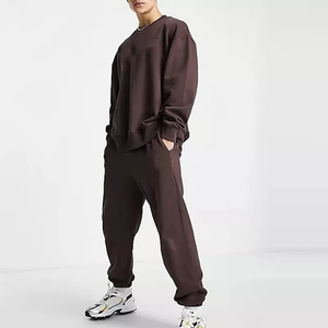 Nueva llegada gimnasio al aire libre hombres pulóver en blanco Jogger Sport Wear Fitness chándales y chándales - Product Image 6