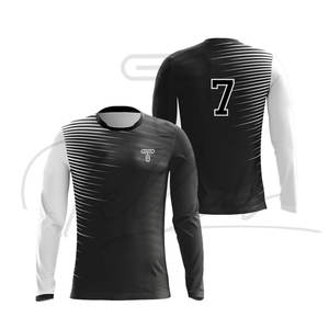 Nuevas Camisetas de Fútbol Personalizadas de Alta Calidad para Clubes, Uniformes Deportivos al por Mayor, Transpirables, Antibacterianas, Elásticas, Sin Costuras, 100% - Product Image 5