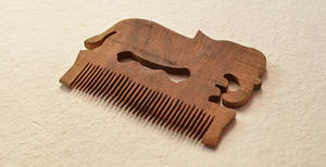 Peigne en bois, nouveau Style, peigne en bois pour salon avec broches en métal, robuste, nouvelle brosse à cheveux de haute qualité, meilleure vente, prix de gros - Product Image 2