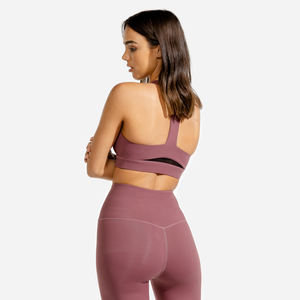 สปอร์ตบราไร้รอยต่อสำหรับผู้หญิงสปอร์ตบราระบายอากาศได้ดีดีไซน์ตามสั่ง - Product Image 2