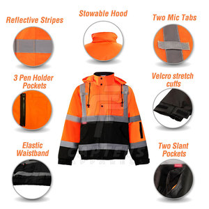 Veste de Construction en gros Meilleure qualité Veste de Construction Veste de Construction fabriquée en usine - Product Image 3