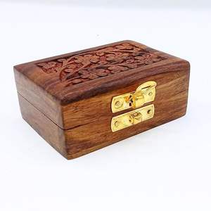 High Quality Customizable Wooden Jewelry Box with Multiple Storage Compartments for Travel and Daily Use <b>Cheap</b> Price - Product Image 2