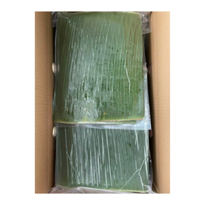ใบตองสำหรับห่ออาหารใบกล้วยเขตร้อนสีเขียวสดแช่แข็ง - Product Image 4