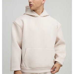 Nuevo chándal de poliéster 2025 100% para hombre, logotipo impreso DTF personalizado, jersey de color sólido de peso pesado, conjunto para correr para hombre - Product Image 2