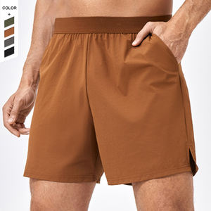 กางเกงออกกำลังกายขาสั้นผ้าไนลอนระบายอากาศแห้งเร็วกางเกงขาสั้นใส่เล่นกีฬาลำลองสำหรับฤดูร้อน2024 - Product Image 1