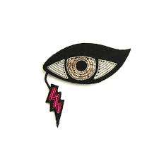 En gros Meilleure Qualité Nouveau Design Bullion Fil Broches Brodé Belle Dentelle De Mode Personnalisée Broche #00655 Prix Bas - Product Image 5