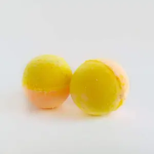 Bomba de baño orgánica Citrus Bliss Orange & Lemon | Aromaterapia estimulante y refrescante | Paquete a granel al por mayor - Product Image 3