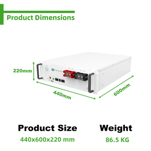 حزمة بطارية ليثيوم أيون energycremit 48v 230ah 24kWh لتخزين الطاقة مع Lifepo4 لنظام الطاقة الشمسية - Product Image 3