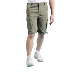 2024 nouvel été personnalisé Fitness Cargo Shorts pour hommes 6XL taille coton Shorts motif décoration usine directe pas cher prix - Product Image 1