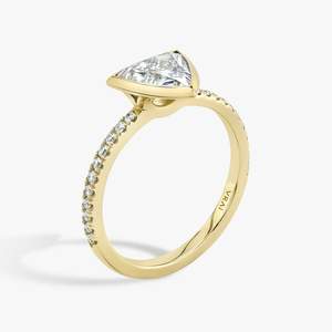 Tishya แหวนเงิน925ทองประดับเพชรที่เป็นเอกลักษณ์ของฝาล้านล้านสำหรับวันพิเศษของคุณ - Product Image 4