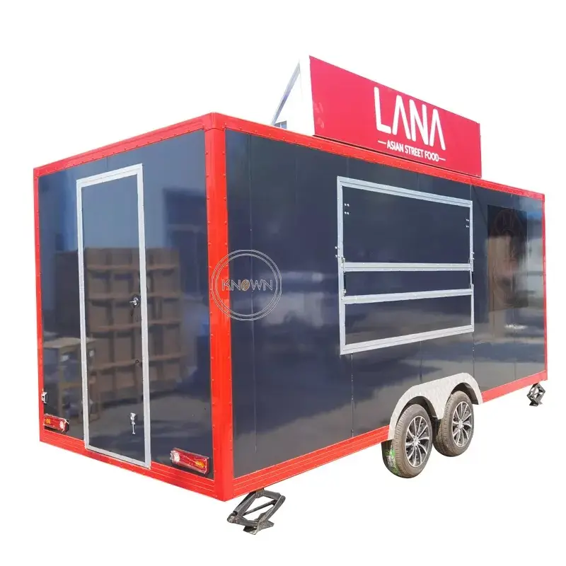 Acquista cibo usato commerciale Mobile in buone condizioni l'auto da pranzo/camion elettrico mobile per alimenti