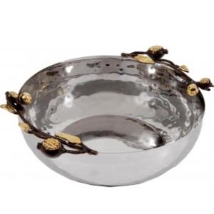 New Design Nickel <b>Bowl</b> Kitchen <b>Salad</b> Serving <b>Bowl</b> Kitchenware Product <b>Bowl</b> <b>Salad</b> Or Fruits Serving <b>Bowl</b> Food <b>Server</b> Dish - Product Image 3
