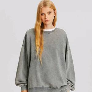 Custom Logo Streetwear Plain Blank Hoodie Ladies Casual Top Quality Hoodie Women Pullover Gym Hoodies Women - Product Image 2