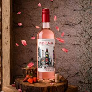 Midtown - Vino Rosado Seco Garnacha Tempranillo 11% ABV Vino Rosado Español 750ml - Product Image 2