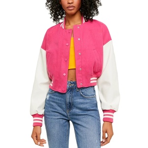 Chaqueta Universitaria Corta de Alta Calidad, Chaqueta Universitaria Gruesa, Nuevo Diseño, Fabricada por el Mejor Fabricante, Venta al por Mayor, Personalizable - Product Image 4