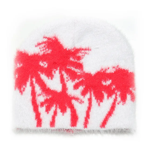 High Quality <b>Winter</b> Warm Wool/Polyester/Spandex Skull <b>Caps</b> for Men Women Custom Design Unisex Adjustable Head Circumference - Product Image 6