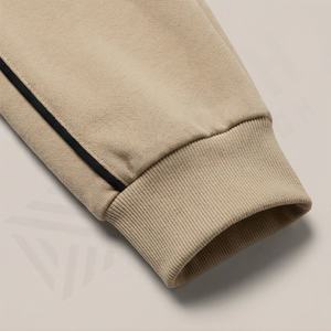 Ensemble de survêtement pour homme OEM ODM, jogging respirant, design personnalisé, logo, 100% coton, ensemble décontracté deux pièces, vêtements de sport pour la salle de sport - Product Image 6