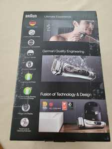 Rasoir électrique portable pour homme, modèle 74664, série 9, avec cartouche de soin pour rasoir, laiton argenté - Product Image 2