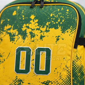 Mochila de Viaje para Fútbol, Bolsa de Fútbol Personalizada con Compartimento Inferior para Zapatos, Bolsillo Lateral para Balón, Compartimentos con Cierre, Nailon, 50-70L - Product Image 6