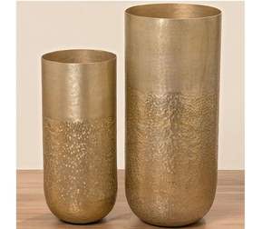 Florero de mesa de diseño moderno de exportadores indios Metal elegante de calidad asegurada para decoración Precios bajos - Product Image 2