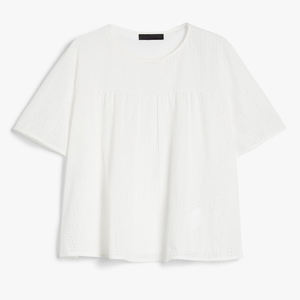 T-shirts en velours côtelé imprimés pour femmes grandes tailles - Coton biologique de haute qualité, vente en gros disponible - Product Image 1