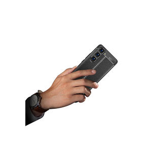 Funda Protectora de Silicona TPU Suave Azul Marino Anti-Huellas y Resistente a Impactos LCKC Premium para Samsung Galaxy S23 - Product Image 6