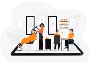 Software para App de salón de belleza, desarrollo de aplicación móvil, mercado de negocios, desarrollo de Software - Product Image 2