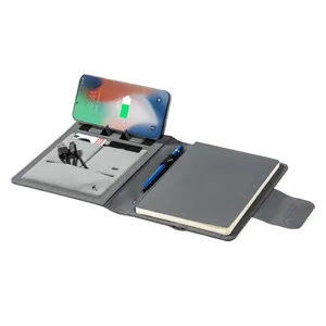 Gredox A5 Power Bank Wireless in RPET, Gadget Promozionale Sostenibile con Ricarica Wireless - Product Image 4