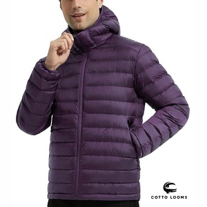 Moda cálida chaqueta acolchada de invierno personalizada para hombre ligero OEM ODM moda recortada Premium 2025 ropa al por mayor de alta calidad - Product Image 3