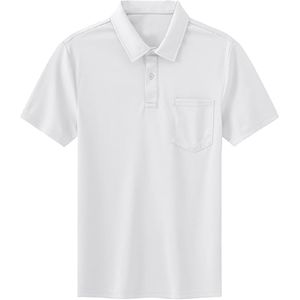 Verano de alta calidad para hombres para Polo de secado rápido Casual de manga corta con estilo bordado Logo 100% algodón estampado Simple - Product Image 1