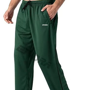 Pantalon de survêtement respirant en molleton de coton décontracté pour hommes automne hiver pantalon d'entraînement Gym Fitness musculation Look grande taille - Product Image 1