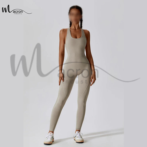 Combinaisons de sport pour femmes, yoga, course à pied, fitness, douces, respirantes, confortables, tenue de sport, sur mesure, combinaisons pour femmes - Product Image 2