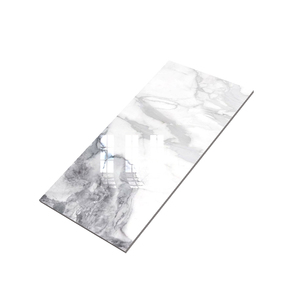 คุณภาพสูง600x1200มม. โมเดิร์นคลาสสิกมันวาวสีดำผสมเครื่องเคลือบดินเผาหินสีขาวพื้นห้างสรรพสินค้า60x120ซม. - Product Image 3