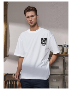 Camisetas Moda Casual Logotipo personalizado Camisetas Precio de fábrica Alta calidad Cómodo Algodón Camisetas con estilo Exportador - Product Image 1