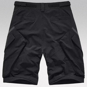 กางเกงขาสั้นผ้าชิโนสำหรับผู้ชายกางเกงขาสั้นผ้าชิโนพิมพ์โลโก้สำหรับฤดูร้อน - Product Image 2