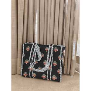 Petit sac fourre-tout promotionnel Fanfare Indigo avec fermeture magnétique - Product Image 2